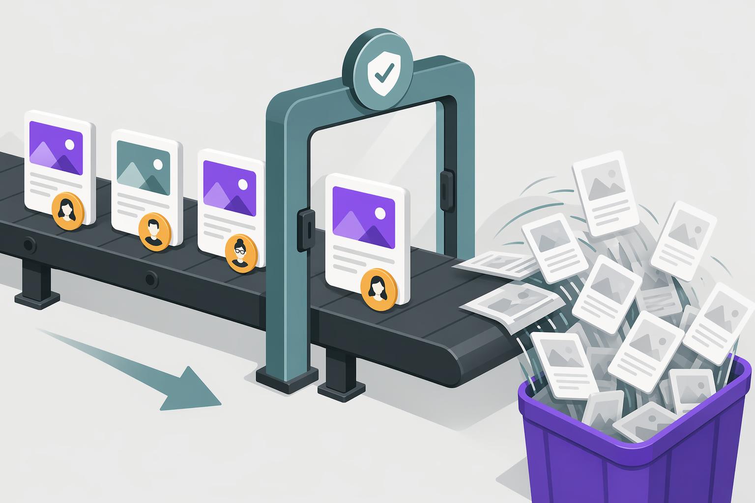 Content operations workflow illustration